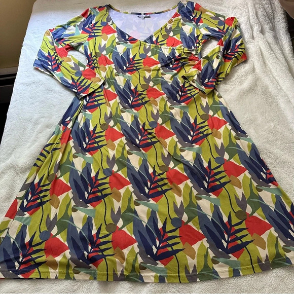 Calypso Collections Nordic Garden Print Wrap Maxi Dress South Africa Colorful 14 - Picture 4 of 13